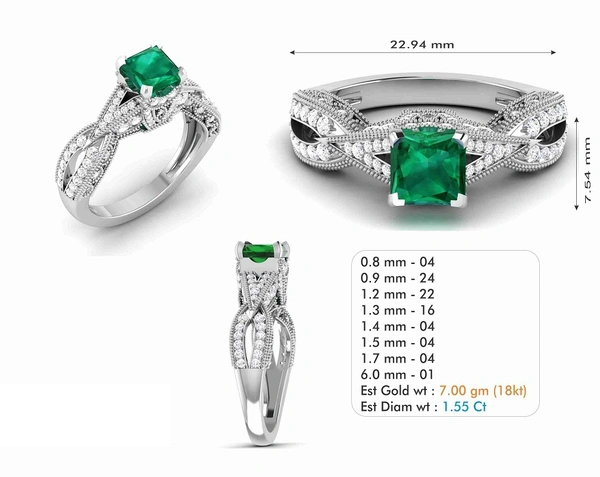 R-6613 - 3DM, STL, 1JPG / No Changes Applicable / Files send via emails or Wetransfer Only.