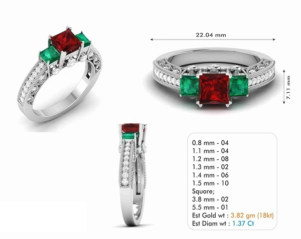R-6599 - 3DM, STL, 1JPG / No Changes Applicable / Files send via emails or Wetransfer Only.