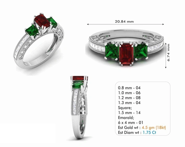R-6597 - 3DM, STL, 1JPG / No Changes Applicable / Files send via emails or Wetransfer Only.