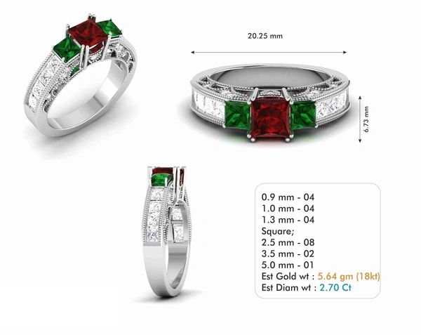 R-6588 - 3DM, STL, 1JPG / No Changes Applicable / Files send via emails or Wetransfer Only.
