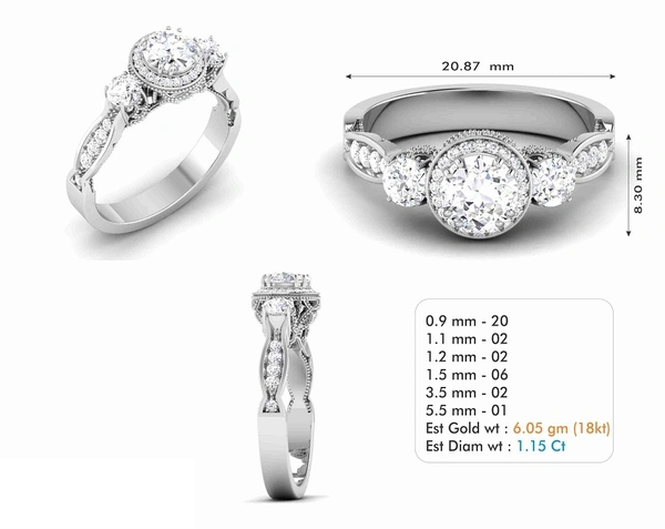 R-6584 - 3DM, STL, 1JPG / No Changes Applicable / Files send via emails or Wetransfer Only.