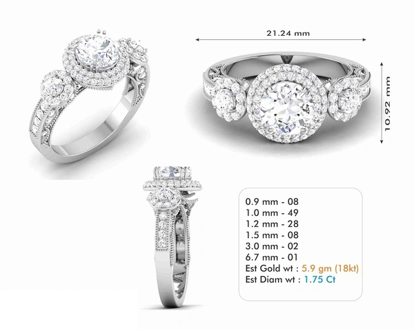R-6563 - 3DM, STL, 1JPG / No Changes Applicable / Files send via emails or Wetransfer Only.