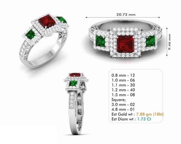 R-6559 - 3DM, STL, 1JPG / No Changes Applicable / Files send via emails or Wetransfer Only.