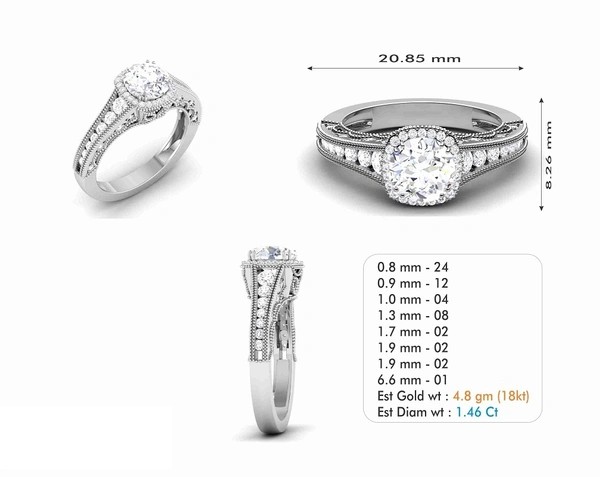 R-6557 - 3DM, STL, 1JPG / No Changes Applicable / Files send via emails or Wetransfer Only.