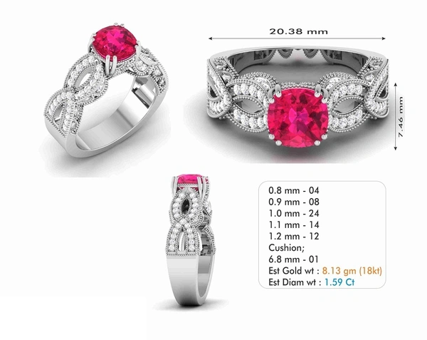 R-6551 - 3DM, STL, 1JPG / No Changes Applicable / Files send via emails or Wetransfer Only.
