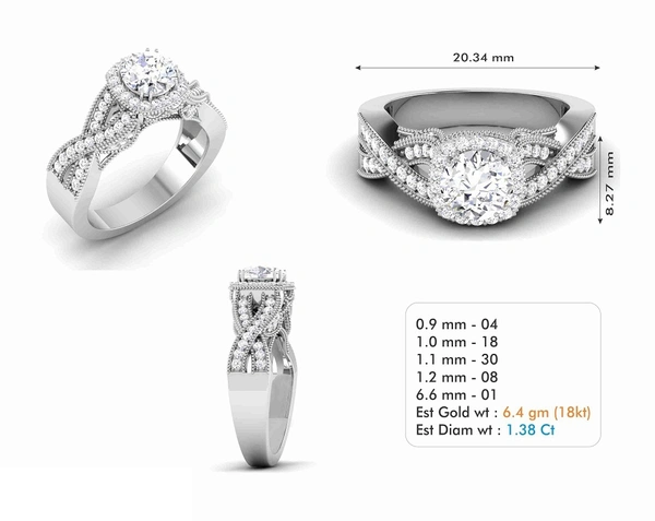 R-6531 - 3DM, STL, 1JPG / No Changes Applicable / Files send via emails or Wetransfer Only.