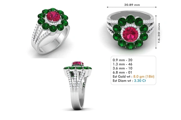 R-3866 - 3DM, STL, 1JPG / No Changes Applicable / Files send via emails or Wetransfer Only.