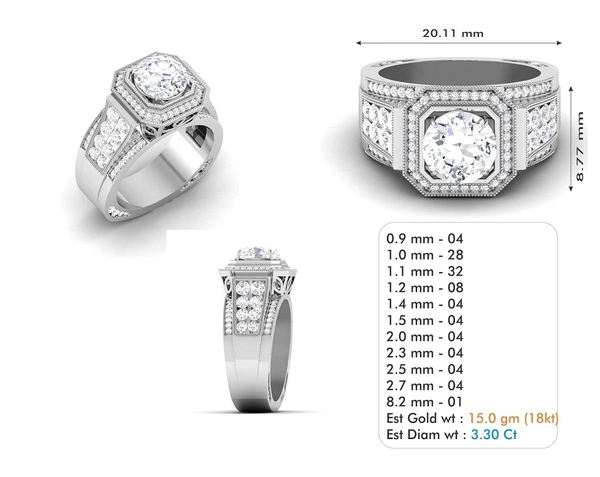 R-3862 - 3DM, STL, 1JPG / No Changes Applicable / Files send via emails or Wetransfer Only.