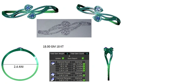 DLBR 2403 - 3DM, STL, 1JPG / No Changes Applicable / Files send via emails or Wetransfer Only.