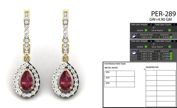 PER-289 - 3DM, STL, 1JPG / No Changes Applicable / Files send via emails or Wetransfer Only.