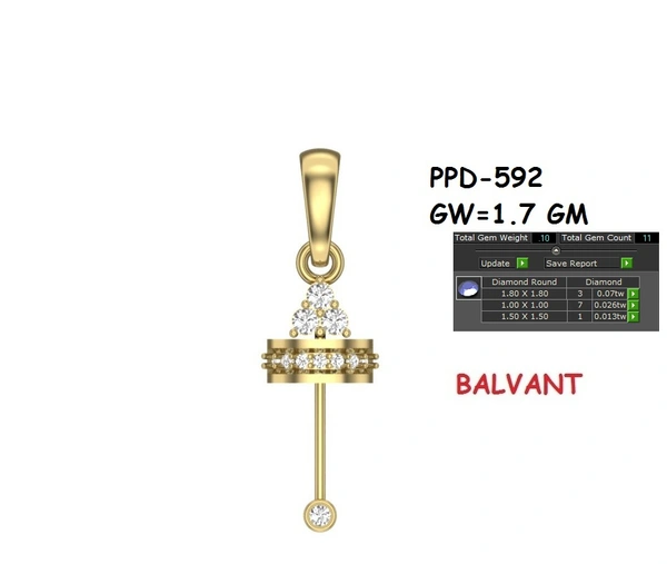 PPD-592 - 3DM, STL, 1JPG / No Changes Applicable / Files send via emails or Wetransfer Only.