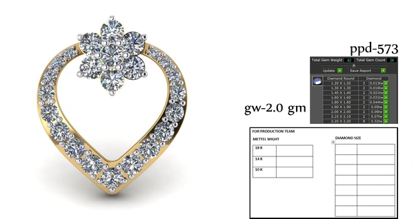 PPD-573 - 3DM, STL, 1JPG / No Changes Applicable / Files send via emails or Wetransfer Only.