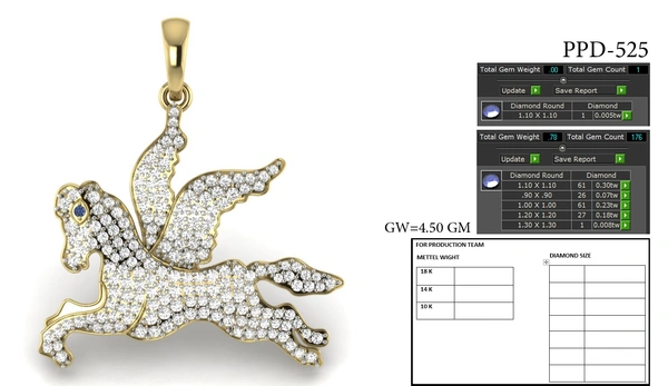 PPD-525 - 3DM, STL, 1JPG / No Changes Applicable / Files send via emails or Wetransfer Only.