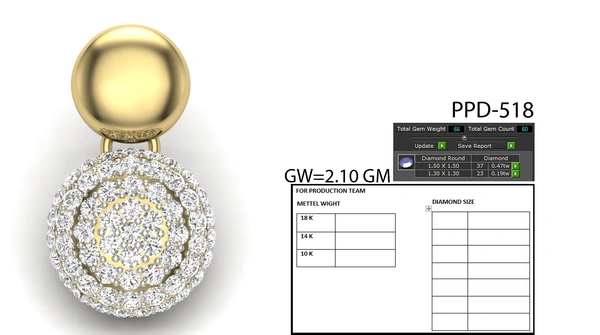 PPD-519 - 3DM, STL, 1JPG / No Changes Applicable / Files send via emails or Wetransfer Only.