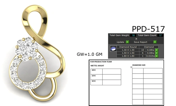 POD-517 - 3DM, STL, 1JPG / No Changes Applicable / Files send via emails or Wetransfer Only.