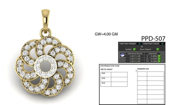 PPD-507 - 3DM, STL, 1JPG / No Changes Applicable / Files send via emails or Wetransfer Only.