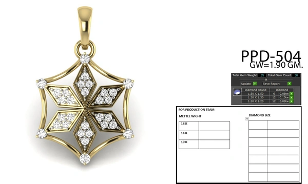 PPD-504 - 3DM, STL, 1JPG / No Changes Applicable / Files send via emails or Wetransfer Only.