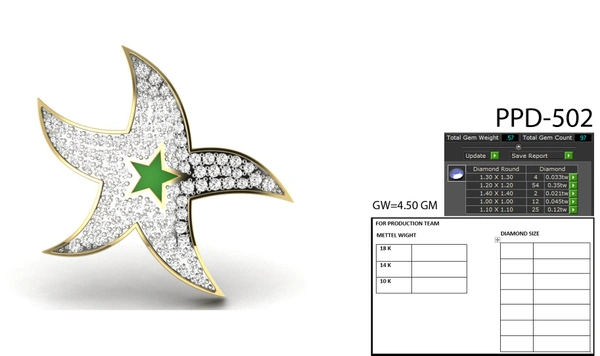 PPD-502 - 3DM, STL, 1JPG / No Changes Applicable / Files send via emails or Wetransfer Only.