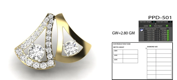 PPD-501 - 3DM, STL, 1JPG / No Changes Applicable / Files send via emails or Wetransfer Only.