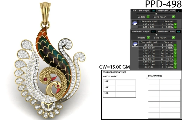 PPD-498 - 3DM, STL, 1JPG / No Changes Applicable / Files send via emails or Wetransfer Only.