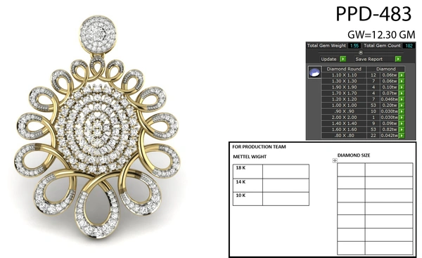 PPD-483 - 3DM, STL, 1JPG / No Changes Applicable / Files send via emails or Wetransfer Only.