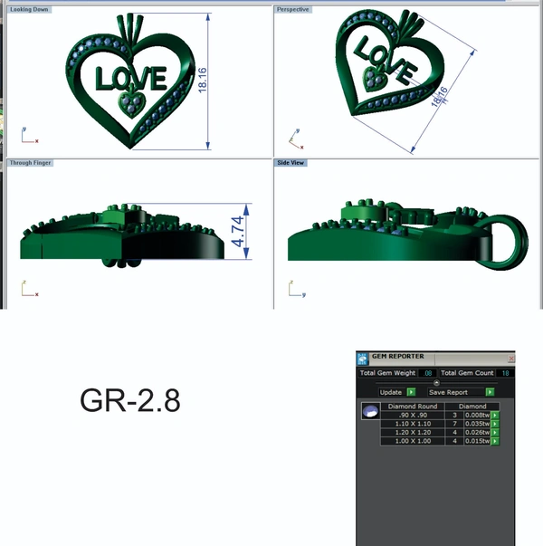 PAN-561 - 3DM, STL, 1JPG / No Changes Applicable / Files send via emails or Wetransfer Only.