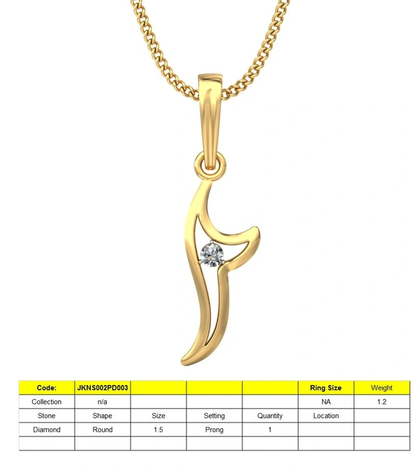 JKNS002PD003 - 3DM, STL, 1JPG / No Changes Applicable / Files send via emails or Wetransfer Only.