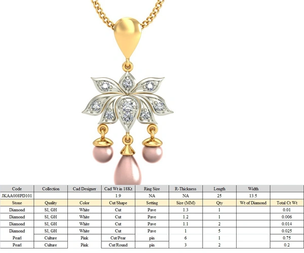 JKAA008PD101 - 3DM, STL, 1JPG / No Changes Applicable / Files send via emails or Wetransfer Only.