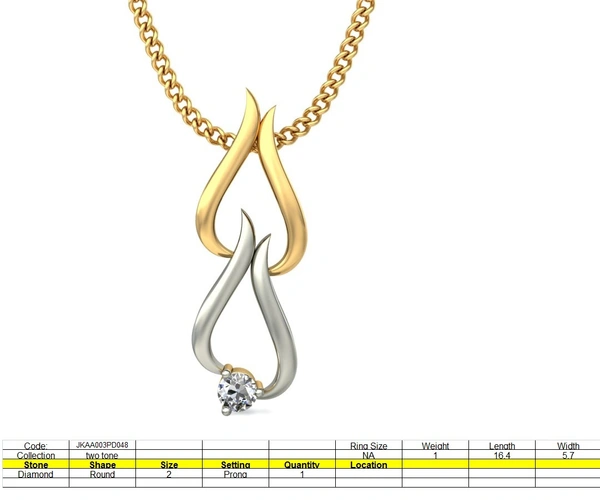 JKAA003PD048 - 3DM, STL, 1JPG / No Changes Applicable / Files send via emails or Wetransfer Only.