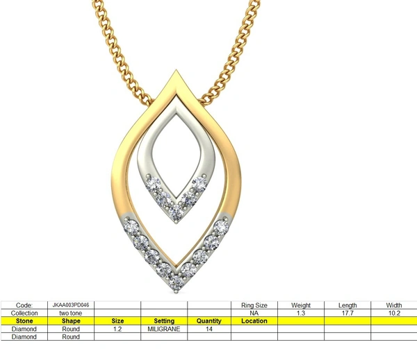 JKAA003PD046 - 3DM, STL, 1JPG / No Changes Applicable / Files send via emails or Wetransfer Only.