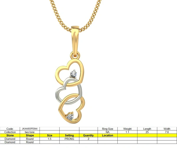 JKAA003PD044 - 3DM, STL, 1JPG / No Changes Applicable / Files send via emails or Wetransfer Only.