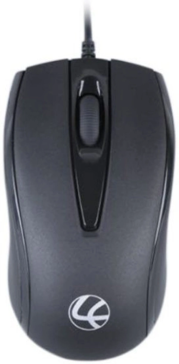 Lapcare USB OPTICAL MOUSE L-70 PLUS Wired Optical Mouse - Black