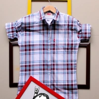 Original Quality  Full sleeves check shirts - L