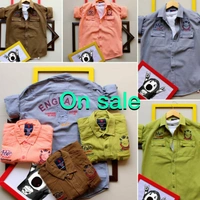 Ralph lauren RFD Cargos🅿️ Original Quality  Full sleeves Cargo shirts - M