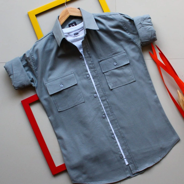 Armani Exchange Rfd cargo 🅿️ SHIRTSOriginal QUALITY  Full sleeves CARGO SHIRTS - XL