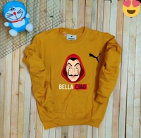 🎀 BELLA CHIO PUMA EDITION  SWEATSHIRT🎀 - MAROON, XL
