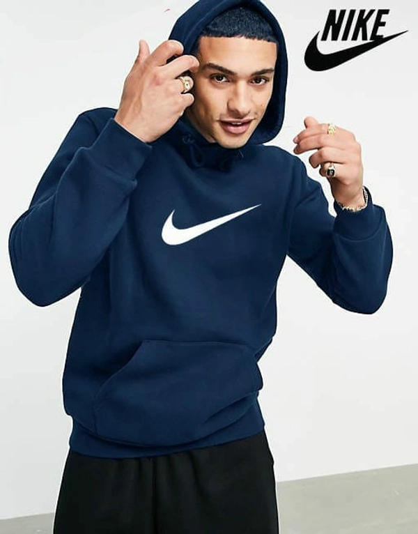 🎀 NIKE SPORTSWEAR CLUB HODDIE 🎀 - BLUE, L