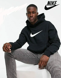🎀 NIKE SPORTSWEAR CLUB HODDIE 🎀 - BLUE, L