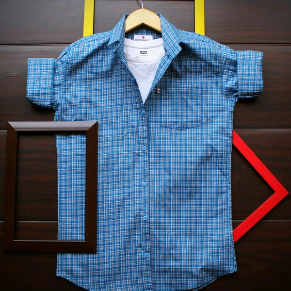 USPOLO ASSN SHIRTSOriginal QUALITY  Full sleeves 100% cotton SHIRTS - XL, BROWN CHECK