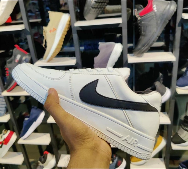 🎀NIKE AIR FORCE 1 MEN SHOES🎀 - WHITE , 9