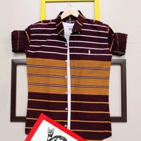 Ralph Lauren®️ SHIRTSOriginal Quality  Full sleeves 100% cotton shirts - BURGUNDY, XL