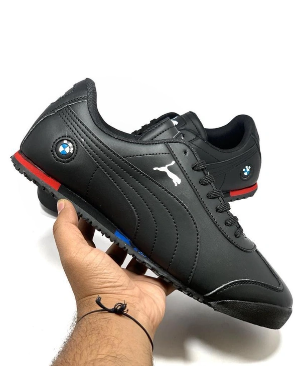 PUMA ROMA BMW MEN SHOES - WHITE, 8