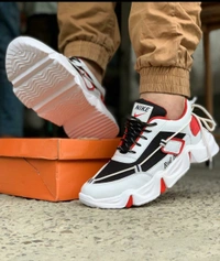 BRANDED STYLES SHOES FOR MEN (REGULAR USE)  - 9, ORANGE