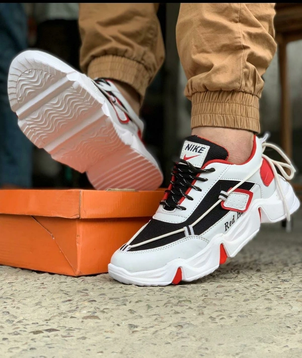 BRANDED STYLES SHOES FOR MEN (REGULAR USE)  - 9, ORANGE