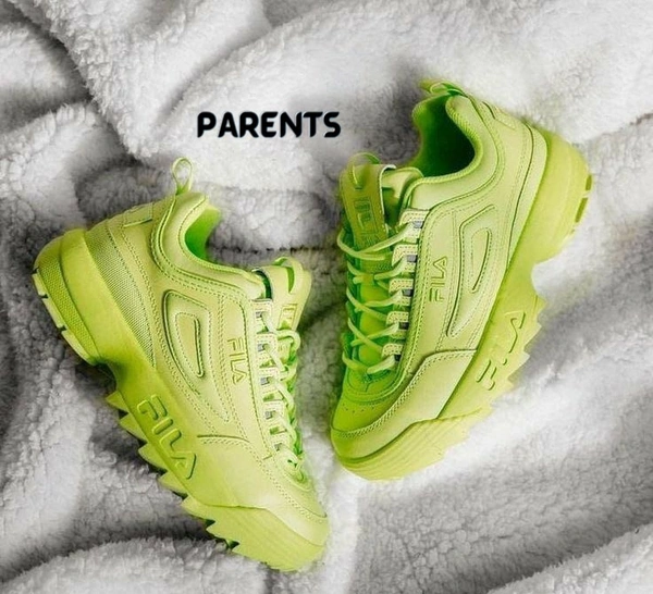 FILA DISRUPTOR MEN SHOES - GREEN, 40