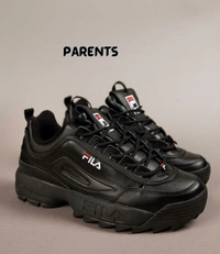 FILA DISRUPTOR MEN SHOES - BLACK, 41