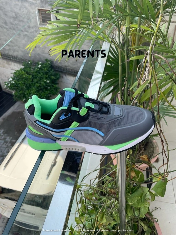 PUMA MIRAGE TECH SHOES  - BLUE, 42