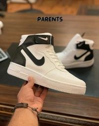 NIKE SHOES FOR MEN - WHITE & RED, 9