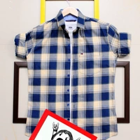 Tommy Hilfiger®️ SHIRTSOriginal Quality  Full sleeves 100% cotton shirts - BLUE, L