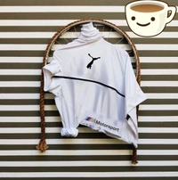 PUMA MOTORSPORTS MEN T-SHIRTS - WHITE, XL